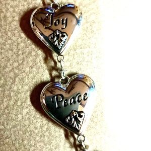 Special Gift Hallmark Heart Strand Rear view mirror, window, or tree ornament.